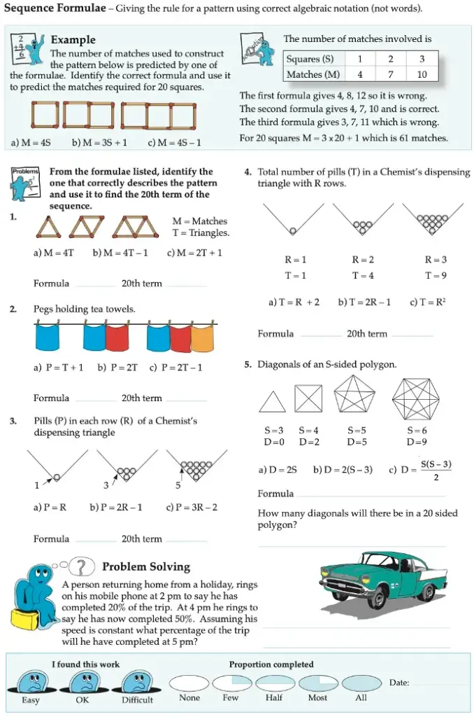 Mathematics Homework Book Level 4