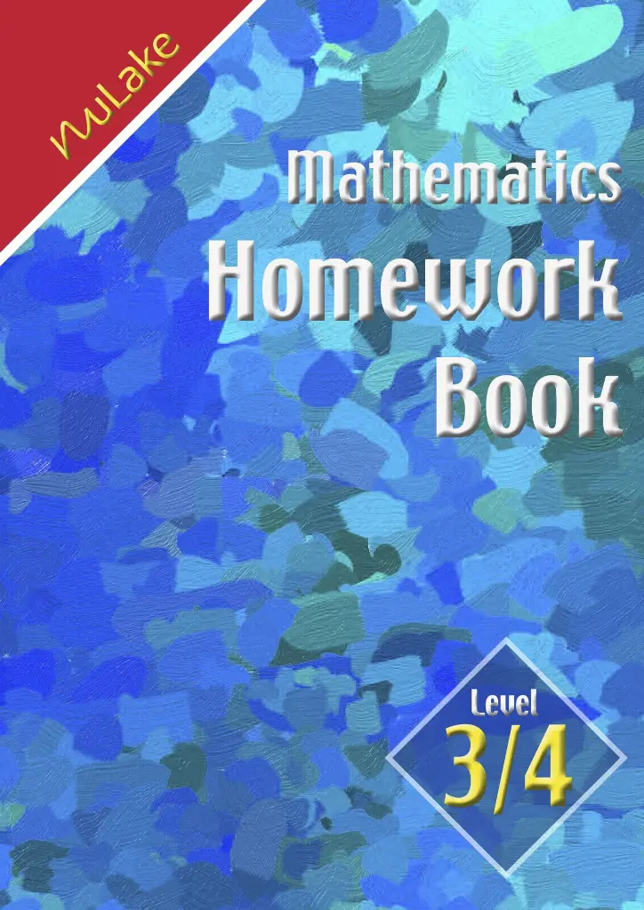 Maths Homework Book Level 3/4
