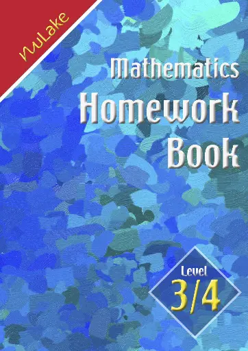 Maths Homework Book Level 3/4